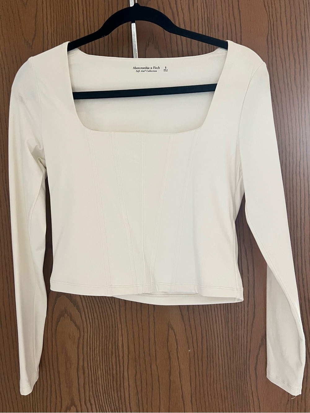 Abercrombie corset style long sleeve